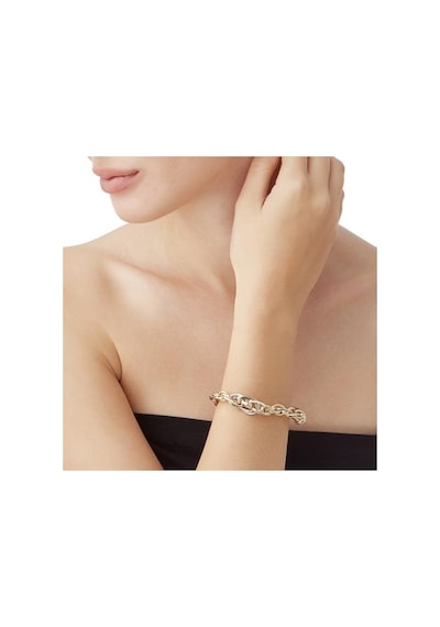 Tektaş - Altın 14 Ayar Hollow Bileklik N11.2582 Sarı Altın