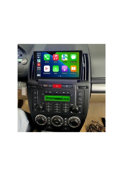 Land Rover Freelander 2 Araç Multimedya Android Ekran Carplay Double Teyp 4+64 9" 07-12 Black Fımex 9"