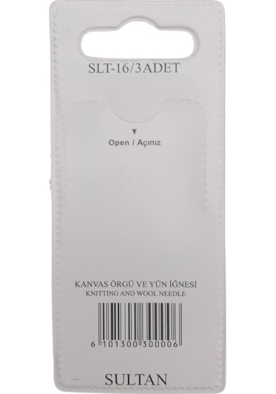 Angel Çanta Aksesuar 3 Lü Kanvas Örgü Ve Yün İğnesi Seti Slt-16