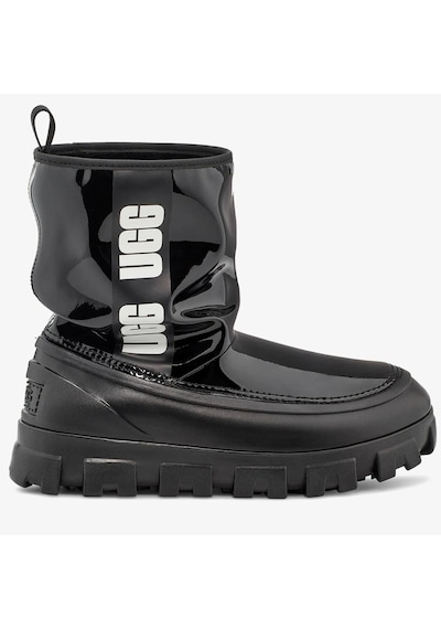 Ugg Women's Classic Brellah Mini Boot Kadın İçi Yünlü Bot Siyah