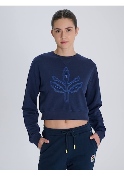 Fenerium Kadın Trend Palamut Logolu Sweat Fb Laci Yeni