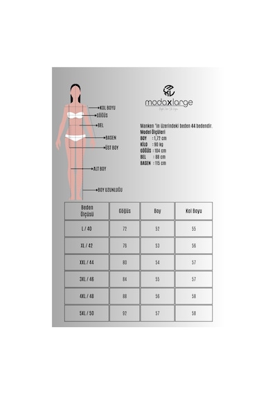 Koza Butik Kadın Büyük Beden Uzun Kollu Kayık Yaka Transparan Viskon Bluz 2037-26 Siyah