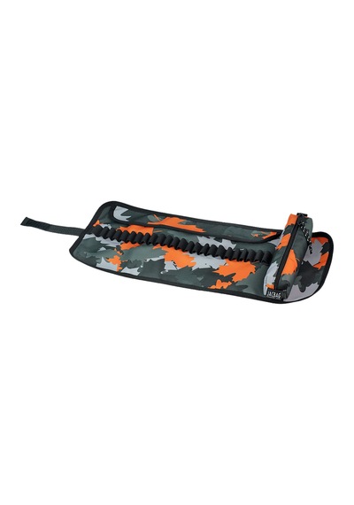 Jacbag Senıor Roll Art Pencıl Case-sanatsal Rulo Kalemkutu - Turuncu Camoflora Turuncu Camoflora