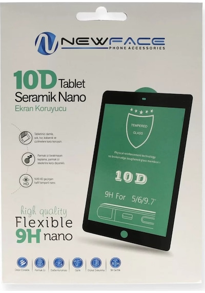 Newface Apple Apple iPad Uyumlu Mini 3 Tablet 10d Seramik Nano