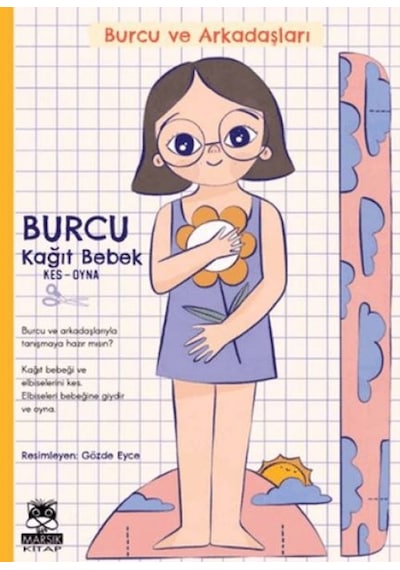 Burcu Ve Arkadaşları - Burcu Kağıt Bebek Kes - Oyna - Kyut-772598