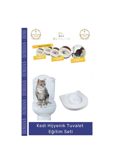 Kediklozeti Özel Üretim Ekonomik Çevre Dostu Klozet Uyumlu Catnip Katkılı Kedi Hijyenik Tuvalet Eği