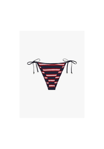 Tommy Hilfiger Kadın V String Side Bikini Altı-14785 Lacivert