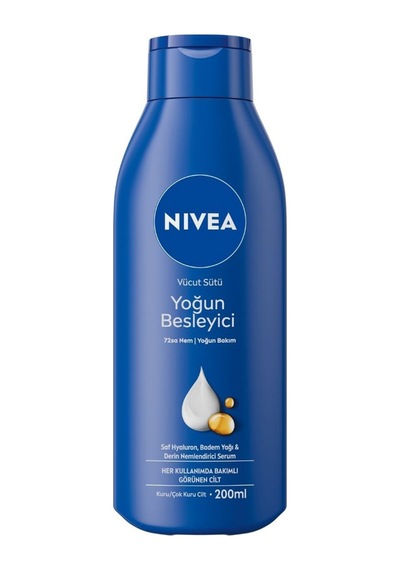 4 Adet Nivea Yoğun Besleyici & Nemlendirici Vücut Sütü 200 Ml