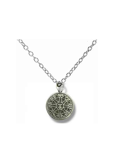 Pentagram Kolye Gotik Ve Mistik Unisex Metal Kolye 60 Cm Zincir Çok renkli