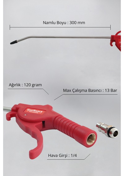 Gaptools Uzun Hava Tabancası
