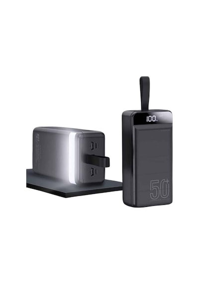 Powerbank 50.000 Mah Dijital Göstergeli Taşınabilir 4 Portlu Hızlı Powerbank Yeni Nesil Diğer