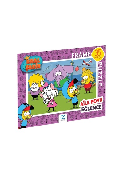Ca Games Ca 5049-5050 Kral Şakir Frame Puzzle 35 Parça