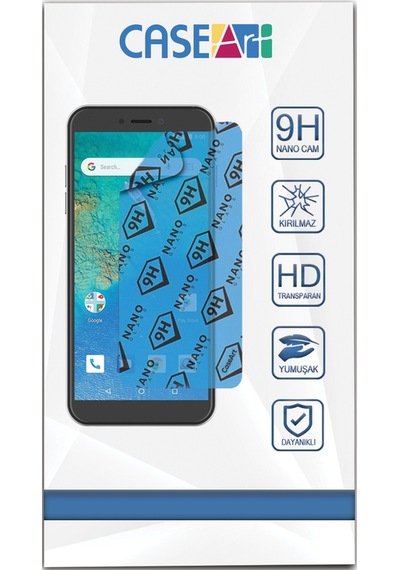 General Mobile GM8 Go ile Uyumlu Nano Ekran Koruyucu Kırılmaz Esnek Cam