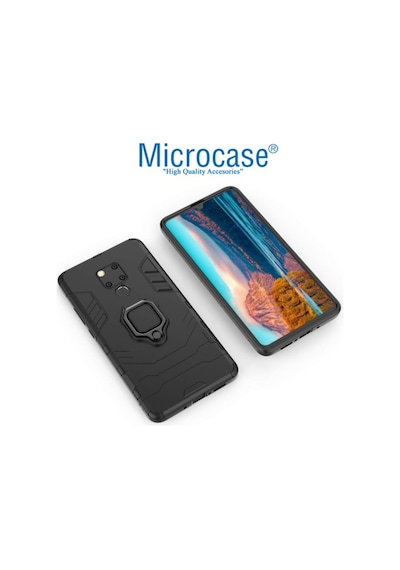 Huawei Mate 20 X Batman Serisi Yüzük Standli Kilif 359667779