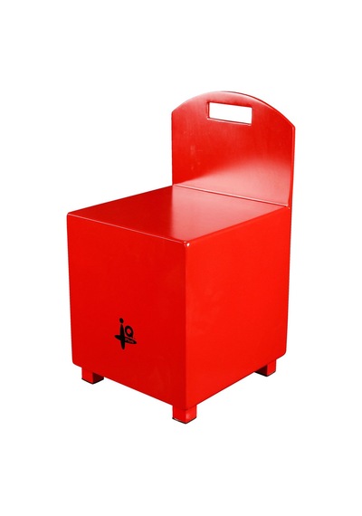 Iq Plus Cajon Chair - Red