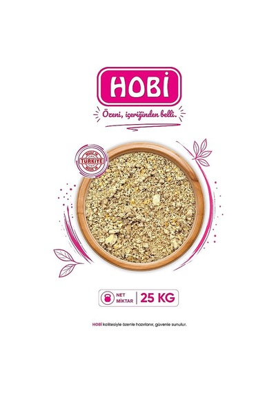 Hobi Etlik Granül Piliç Yemi 25 Kg Etlik Piliçler İçin Dengeli Beslenme