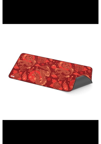 Hawk Red Dragon 90x40 Mouse Pad