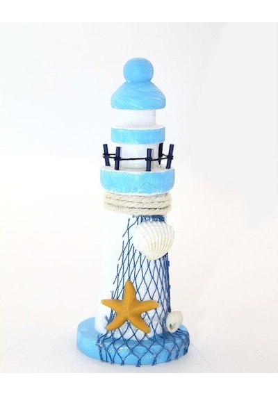 Ahşap Marin Deniz Feneri Biblo
