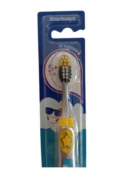 Colgate Gri Bulut Çocuk Diş Fırçası 5+ Yaş Ekstra Yumuşak Kıllı