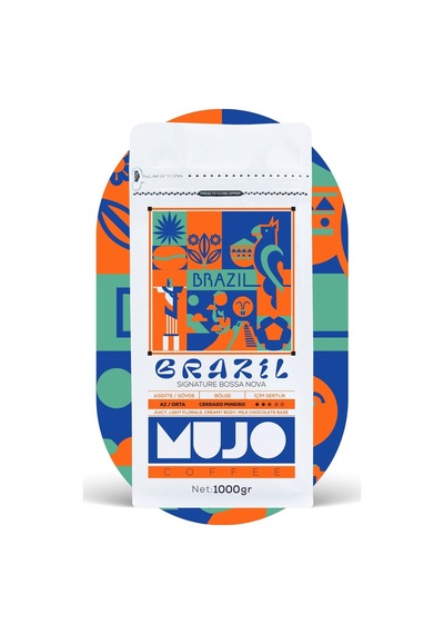 Brazil Signature Bossa Nova Çekirdek Kahve-1000gr-kağıt Filtre Kağıt Filtre