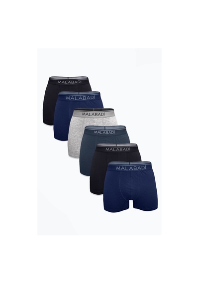 Malabadi Erkek Karma 6 Lı Premium Collection Modal Boxer 6m252 Karma