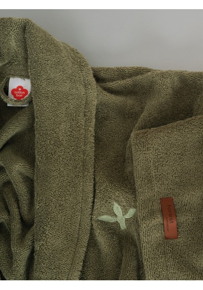 Cotton Box Tek Bornoz Wellness Forest L/xlyeşil Yeşil