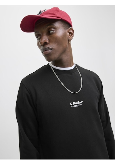 Jack & Jones Jjesoho Sweat Crew Neck Noos Bisiklet Yaka Basic Erkek Sweatshirt, Rahat Günlük Model Çok Renkli Jack & Jones Jjesoho Sweat Crew Neck Noos Bisiklet Yaka Basic Erkek Sweatshirt, Rahat Günlük Model Çok Renkli