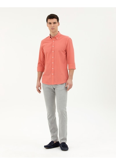 Pierre Cardin Erkek Gri Kanvas / Chino Pantolon 50288509-vr024 Gri