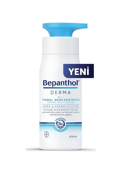 Bepanthol Derma Temel Nemlendirici Vücut Losyonu 2 x 400 ML