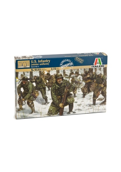 1/72 Wwıı Abd Kış Üniformalı Piyade Askerleri Maketi, Italeri 6133