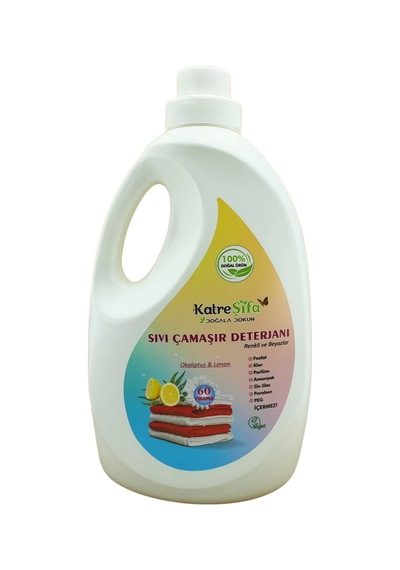 Katre Şifa Okaliptus ve Limonlu Çamaşır Deterjanı 2500 ML