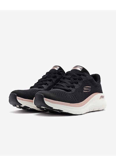 Skechers Arch Fit 2.0 - Glow The Distance Kadın Siyah Sneaker 150067tk Bkrg Siyah Skechers Arch Fit 2.0 - Glow The Distance Kadın Siyah Sneaker 150067tk Bkrg Siyah
