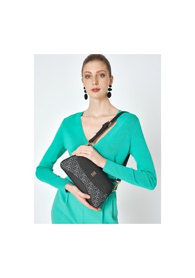 3.1 Phillip Lim Pierre Cardin Siyah Omuz Çantası 05po25y1998tral 0233 Orangeblue Cat