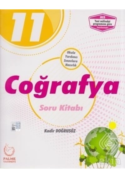 11.Sınıf Coğrafya Soru Kitabı  -  Kadir Doğrusöz  -  Palme Yayınları