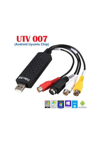 Gplus Video Dvr Dc60 Utv007 Usb 2.0 Vhs Hi8 Video Capture Card