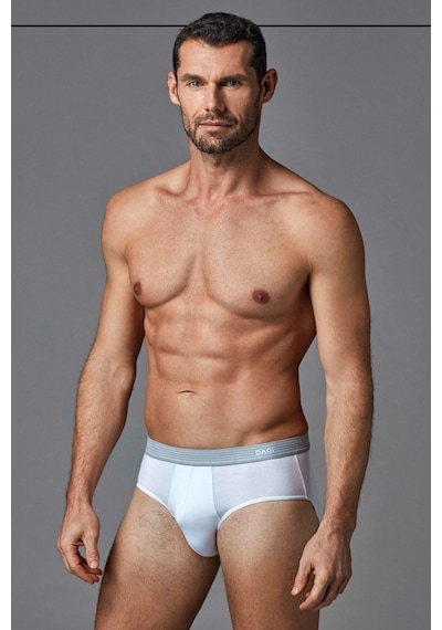 Dagi 4180 Erkek Mikro Modal Boxer-beyaz Beyaz