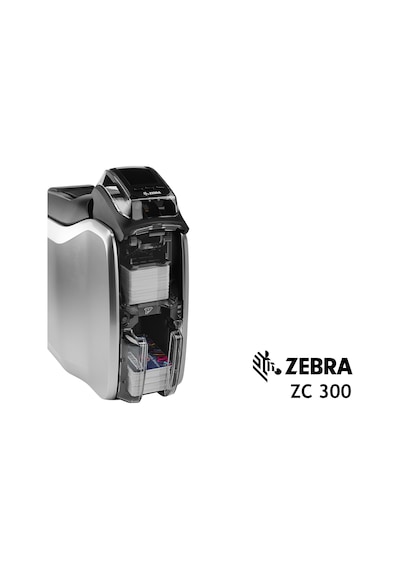 Zebra Zc300 Dual Sided Çift Yüz Pvc Kart Yazıcı Zc32-000cq00em00