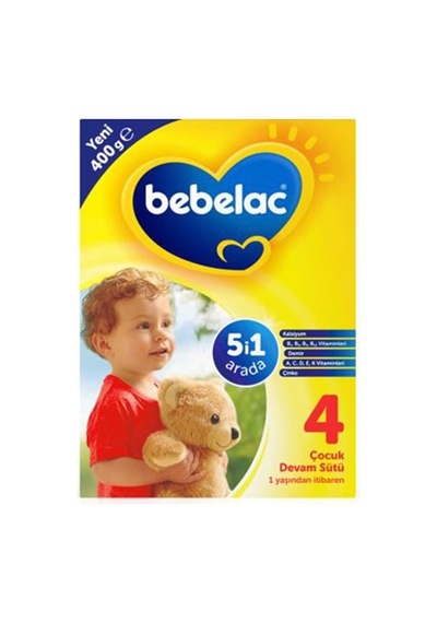 Bebelac Devam Sütü 4 400 G - 5 Adet Tarı