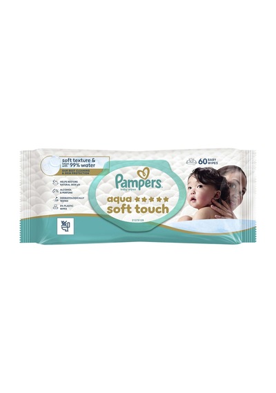 Prima Pampers Aqua Soft Touch Islak Havlu 60'lı 100'lü Set