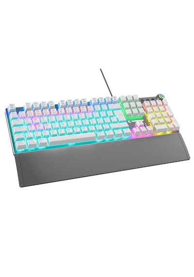 Kb-r28 Blade Plus Beyaz Gökkuşağı Tam Türkçe Red Switch Mekanik K
