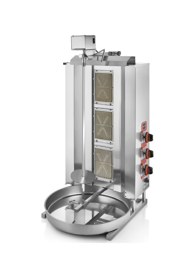 Remta  3 Radyanlı Üstten Motorlu Gazlı (Ce) Döner Ocağı