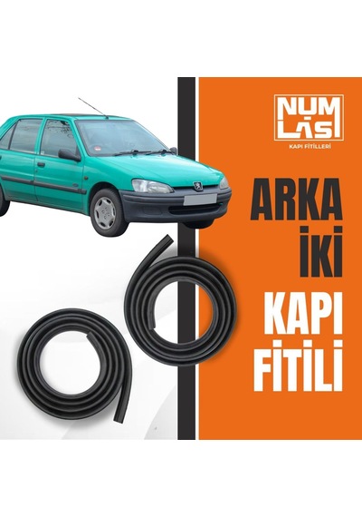 Peugeot 106 Arka Iki Kapı Fitili-a Kalite-numlas-nm3747