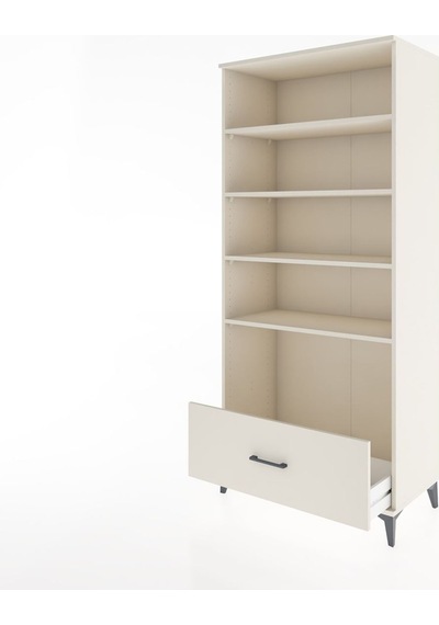 Hyperion Dolap 4 Raflı Tek Çekmeceli 88x44x195 Aytaşı-aytaşı Aytaşı