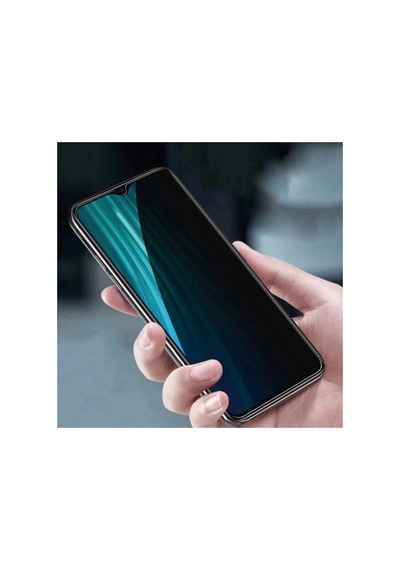 Hubrendy Tedarik Samsung A31 Uyumlu Hayalet Ekran Gizli Tam Kaplayan Kırılmaz Cam Seramik Ekran Koru