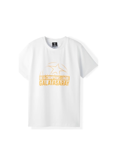 Gsstore Galatasaray Ucl Erkek T-shirt E252219 Beyaz