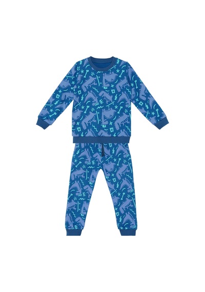 Denokids Dino Park Erkek Çocuk Eşofman Takım Renkli Çok Renkli