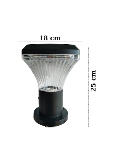 Forlife 100watt Güneş Enerjili Solar Set/baba Üstü Bahçe Armatürü Fl-3336