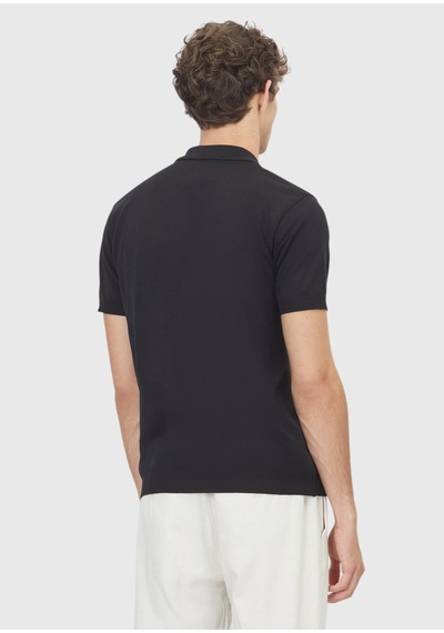 Ramsey Siyah Düz %100 Pamuk T-shirt