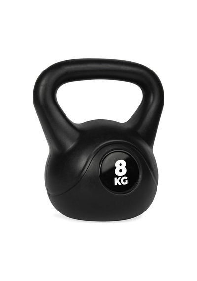 Pvc Kettlebell 8 Kg Siyah