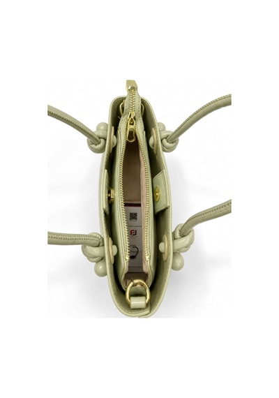 Just Polo Elite İthal Kadın Yeşil Mini El Ve Omuz Çantası Gold Detaylı Ebatlar Eni 21 Cm Boyu 14 Cm